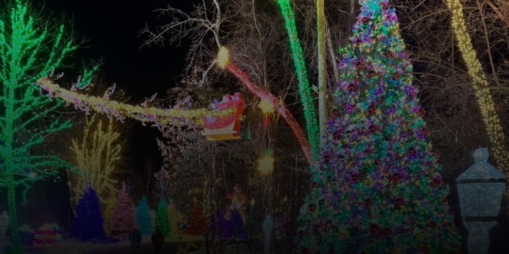 Holiday Photos at Holly Jolly Journey in Litchfield, NH